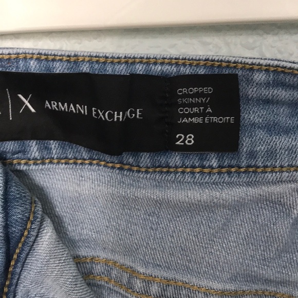 Armani exchange cropped skinny jeans - Picture 3 of 3